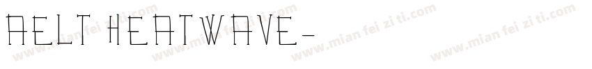AELT Heatwave字体转换